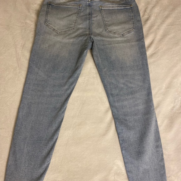 COSMIC JEAN BLUE ARIELLE SKINNY SCISSOR CUT HEM - Picture 8 of 13